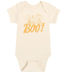 Boys' - Peanuts - Boo Baby Graphic One Piece - 1 of 4