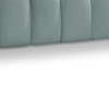 mint green vegan leather