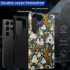 BONGEEK Case Compatible with Samsung Galaxy S23 Ultra,Scratch Resistant Hybrid 2-Layer Hard Shell Bright Phone Case, Autumn Garden Halloween - 4 of 4