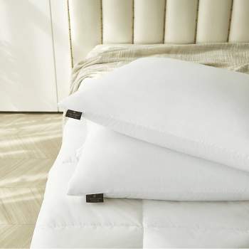 Farm To Home 100% Organic  Cotton Softy-Around Feather and Down 2pc Bed Pillow