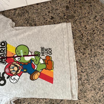 Toddler Boys' Super Mario Short Sleeve Graphic T-shirt - Beige 3t : Target