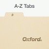 Oxford Index Card Dividers 5" x 8" Manila 25/Pack (B8525) - 3 of 4