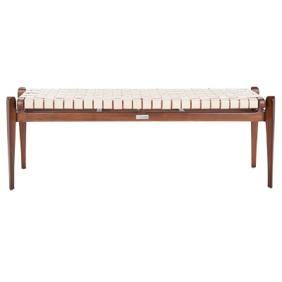 target leather bench