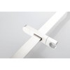 PAGED Shower Head Modern Hand Held Shower Head with Adjustable Slide Bar and Soap Dish for Bathroom, Restroom - 4 of 4