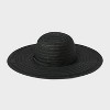 Straw Essential Floppy Hat - Shade & Shore™ - 3 of 4