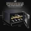 Ivation 8 Bottle Thermoelectric Wine Cooler, Horizontal Freestanding Wine Fridge - 3 of 4