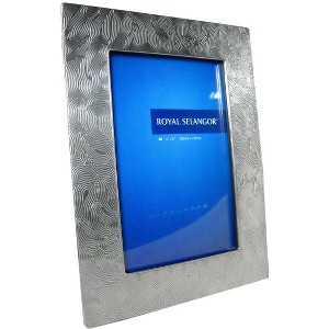 Royal Selangor Hand Finished Mirage Collection Pewter Paisley Photo Frame (4R) Gift - 1 of 1