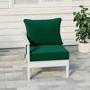 WestinTrends  Avalon Outdoor Patio HDPE Left Arm Facing Sectional Corner Club Chair with Patio Cushions - 2 of 4