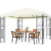 Tangkula 10'x10'Outdoor Canopy Gazebo Art Steel Frame Party Patio Large Canopy Gazebo - 2 of 4