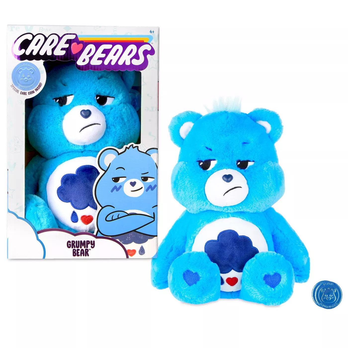 Care Bears Basic Medium Plush - Grumpy Bear - image 1 of 15