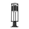 Z-Lite Luca 1 - Light Lantern in  Black - 2 of 4
