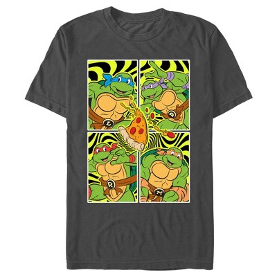 Men's Teenage Mutant Ninja Turtles Comic Book Nicknames T-Shirt - Red - 2X  Large