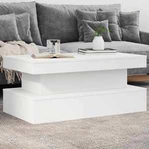 vidaXL Coffee Table White Engineered wood Medium Coffee Table - 1 of 2