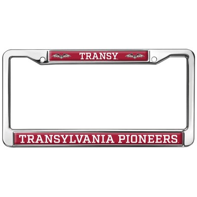 Transylvania University Mascot Full Size Standard License Plate Metal Frame