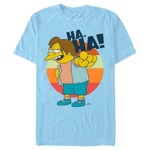 Men's The Simpsons Nelson Laugh T-Shirt - 1 of 4