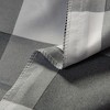 2/3 Pieces Microfiber Duvet Cover Set, Soft Check Printed Comforter Cover Set with Zipper & Corner Ties - NTBAY - 3 of 3