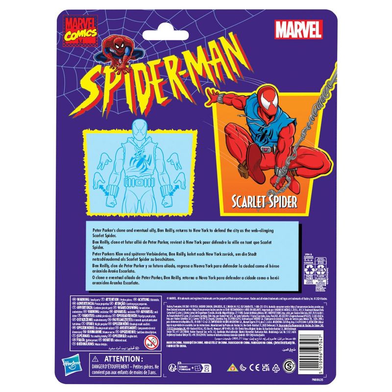 Spider-Man Scarlet Spider Legends Series Action Figure, 5 of 14