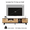 KTMBDW Modern TV Stand with Cabinets,Media Console Table for TVs, Entertainment Center for Living Room - 4 of 4