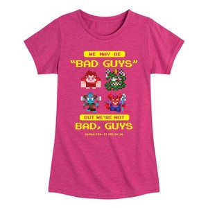 Girls' - Disney - Bad Guys But Not Bad, Guys Fitted Short Sleeve Graphic T-Shirt - 1 of 3