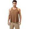 Anna-Kaci Active Men's Racerback Muscle Tank Top with Wide Armholes and Breathable Athletic Fit - 2 of 4