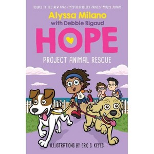 Project Animal Rescue (Alyssa Milano's Hope #2) - by  Alyssa Milano & Debbie Rigaud (Hardcover) - 1 of 1