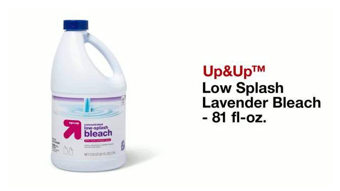 LavenderLow Splash Bleach - 81oz - up &#38; up&#8482;, 2 of 7, play video
