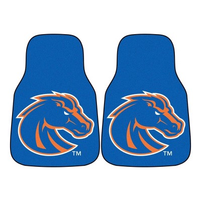 NCAA Boise State Broncos Carpet Car Mat Set - 2pc