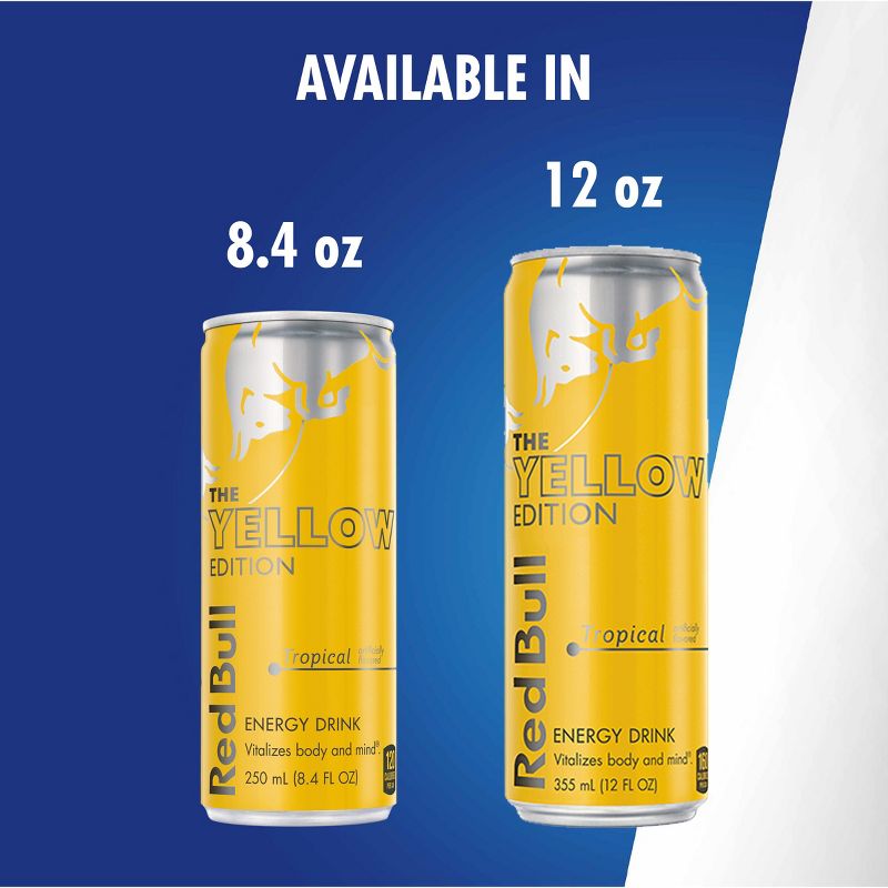 Red Bull Yellow Energy Drink - 12pk/8.4 fl oz Cans, 5 of 10