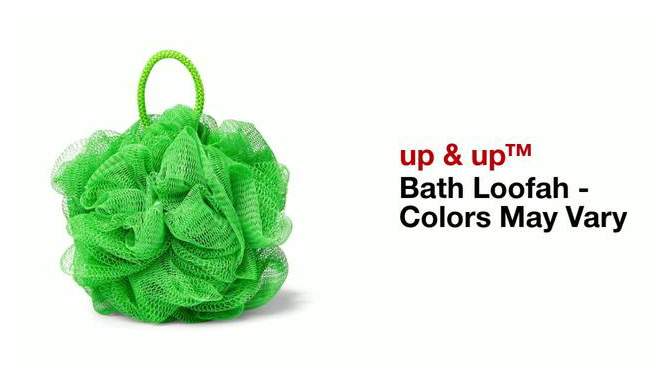 Bath Loofah - Colors May Vary - up &#38; up&#8482;, 2 of 8, play video
