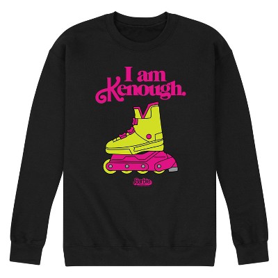 Men's - Barbie - I Am Kenough Rollerblades Graphic Fleece Sweatshirt