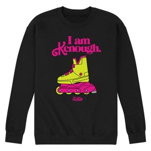 Men's - Barbie - I Am Kenough Rollerblades Graphic Fleece Sweatshirt - 1 of 4