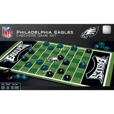 MasterPieces NFL Philadelphia Eagles Checkers Board Game