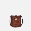 MKF Collection Avery Women’s Croc-Embossed Vegan Leather Crossbody Versatile Bag by Mia K - Brown - 2 of 4