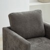 Okak 360 Degree Modern Accent Chair, 30.7"W Square Upholstered Swivel Accent Chair and Comfy Accent Single Sofa Chair, Lounge Armchair - 4 of 4