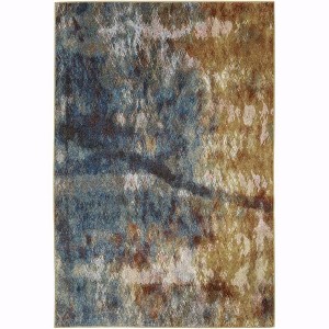 Oriental Weavers Venice 8123X Blue/ Gold Indoor Area Rug - 6'7" x 9'2" - 1 of 1
