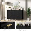 Dresser for Bedroom, 6 Drawer Dresser with Wide Drawers, Wooden Chest of Drawers, Modern Storage Dressers - 3 of 4