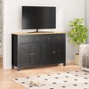 Storage Cabinet, Kitchen Sideboard, 2 Drawers And 4 Doors, Farmhouse Coffee Bar Cabinet, Wooden Storage Cabinet, for Kitchen, Living Room - 2 of 4