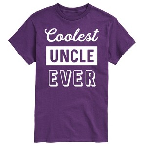 Men's - Instant Message - Coolest Uncle Ever Short Sleeve Graphic T-Shirt - 1 of 4