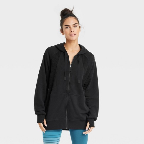 Target or Lululemon?! These cropped zip up hoodies are a steal for