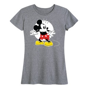 Women's - Disney - Mickey Surprised Short Sleeve Graphic T-Shirt - 1 of 4