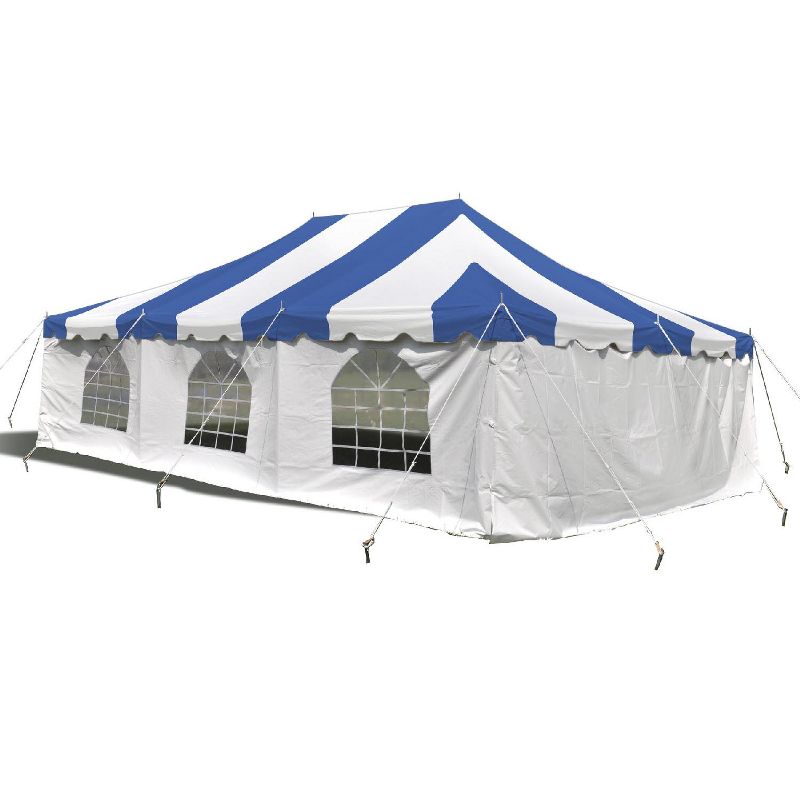 Party Tents Direct Weekender Outdoor Canopy Pole Tent with Sidewalls, 1 of 8