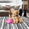 Modern Geometric Area Rug, Machine Washable, Ultra Soft Accent, Stain Resistant, Indoor Floor Cover - 4 of 4