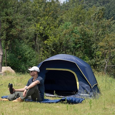 Vynxaria Camping Tent 2Person, Waterproof Windproof Double Layer with Rainfly, Easy Setup for Backpacking, Hiking, Mountaineering, Outdoor