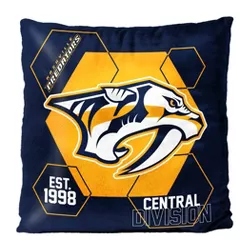 NHL Nashville Predators Connector Velvet Reverse Pillow