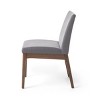 Set of 2 Fabric Upholstered Dining Chair with Solid Wood Legs,Contemporary Style Side Chair for Kitchen or Living Room-The Pop Home - 4 of 4