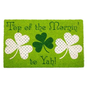 Design Imports  Top Of The Mornin To Yah! Doormat - 1 of 4