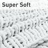 Catalonia 50"x60" Chunky Knit Blanket, Soft Plush Crochet Chenille Blanket, Knitted Yarn Blanket for Home Decor or Dorm Decor, Comfort Caring Gift - 4 of 4