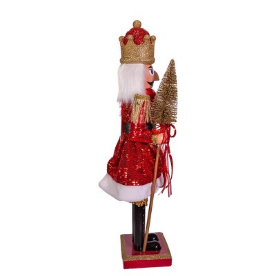 Kurt Adler 24" Plastic Red And Gold King Nutcracker Target