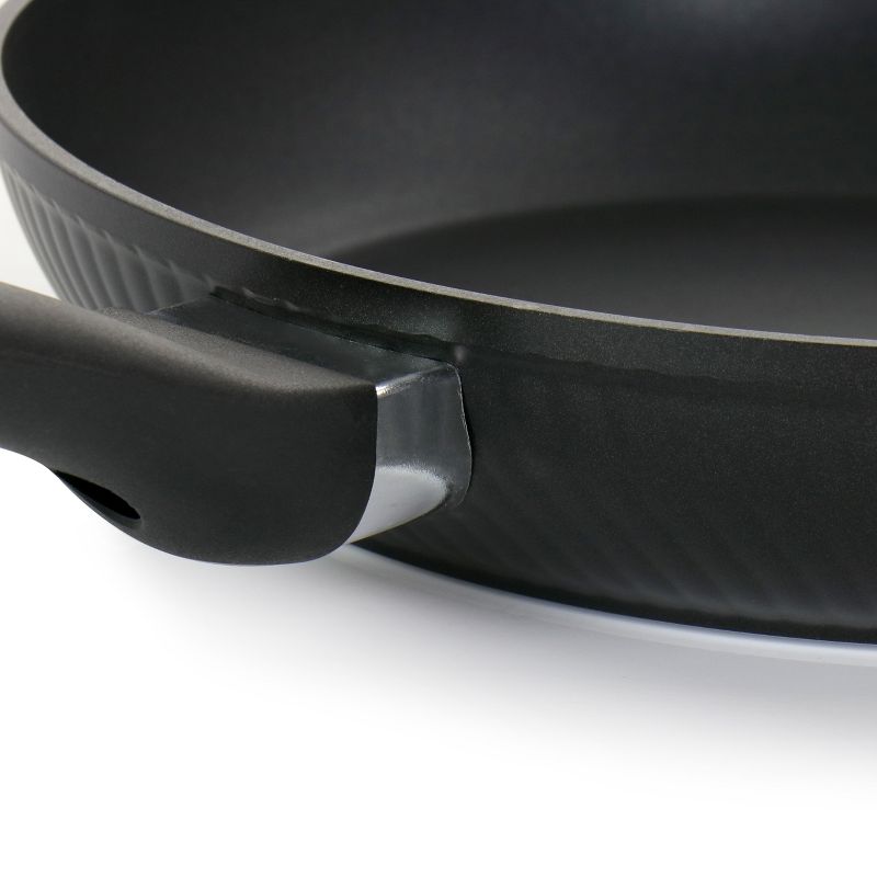 Oster Kono 11 Inch Aluminum Nonstick Frying Pan in Black, 5 of 10
