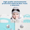 AMERLIFE Baby Playpen, Upgraded Portable Foldable Baby Fence with Game Panel and Safety Gate - 4 of 4